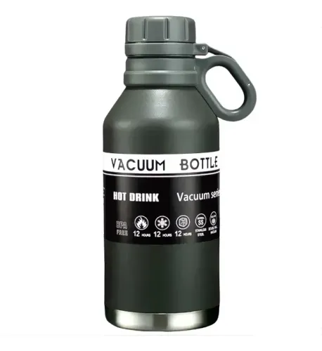 Garrafa Térmica Vacuum 1200ml Grande Capacidade Quente Frio.