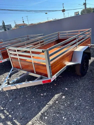Carretinhas Reboques novas 2 x120 Grade alta 