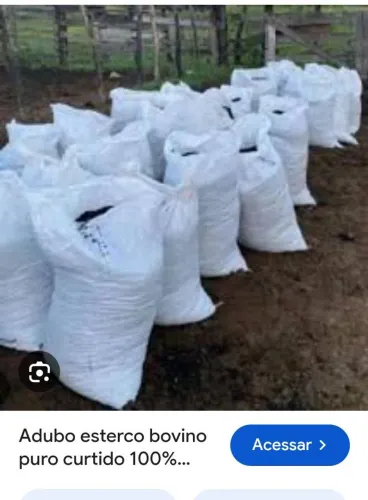 Terra preta adubada orgânico 108 kilos