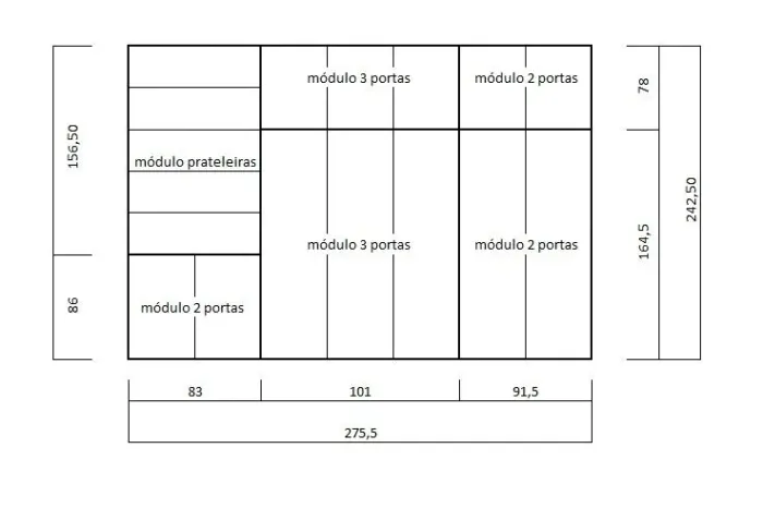 Armário - Guarda Roupa