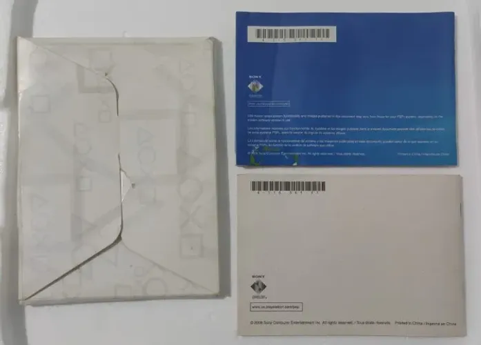 Manual original PSP 3001