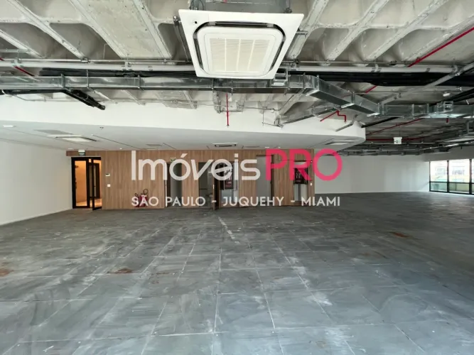 Laje corporativa AAA com 754m² na Vila Olímpia ao lado do Shopping