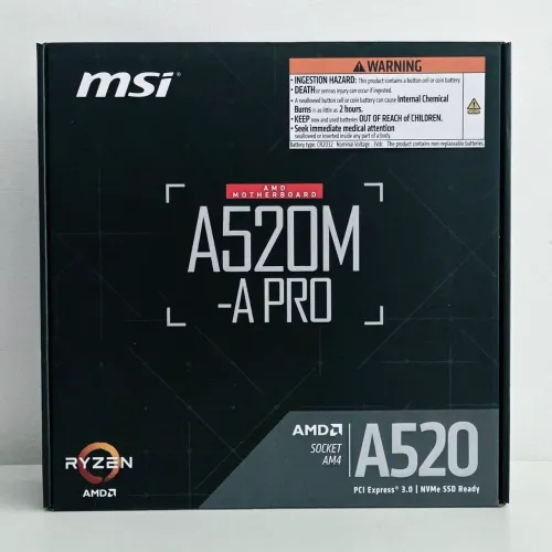 Placa Mãe A520M MSI [Lacrada]