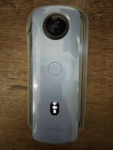 Câmera Digital Ricoh Theta SC2 360° 4K - Azul - Usada(SEMINOVA)