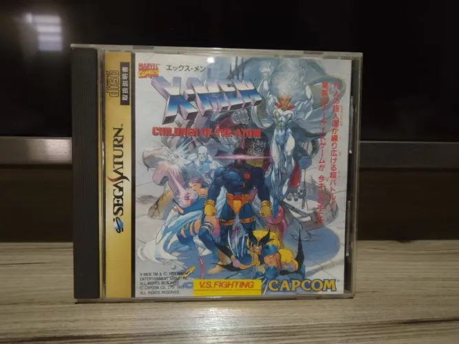 X-Men children of the atom japonês Saturn 
