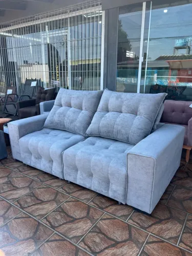 Sofá Palermo 2,10m | 10x sem juros | Casa do Sofá