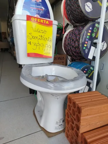 Vaso Sanitário com caixa acoplada