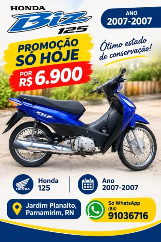 Honda Biz 125 KS/ KS F.inj./ks MIX F.injection 2007