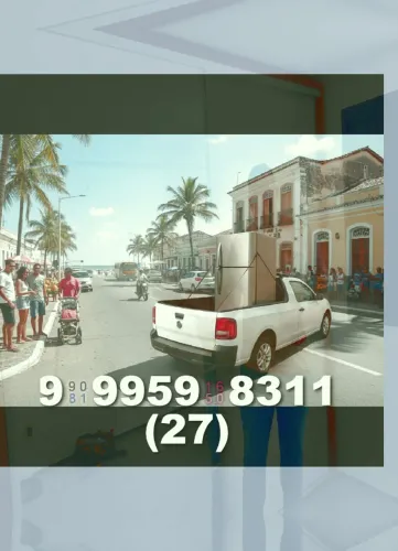 Frete para mudança rápida! Contato: 27?9?9959?8311 com Fernando1