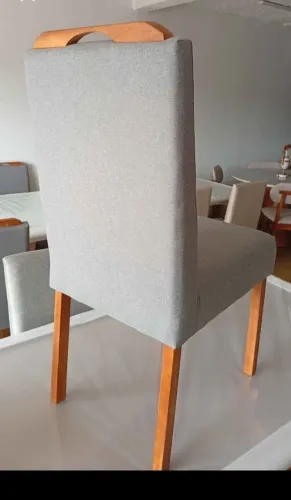 Cadeiras novas para mesa jantar eucalipto pronta entrega