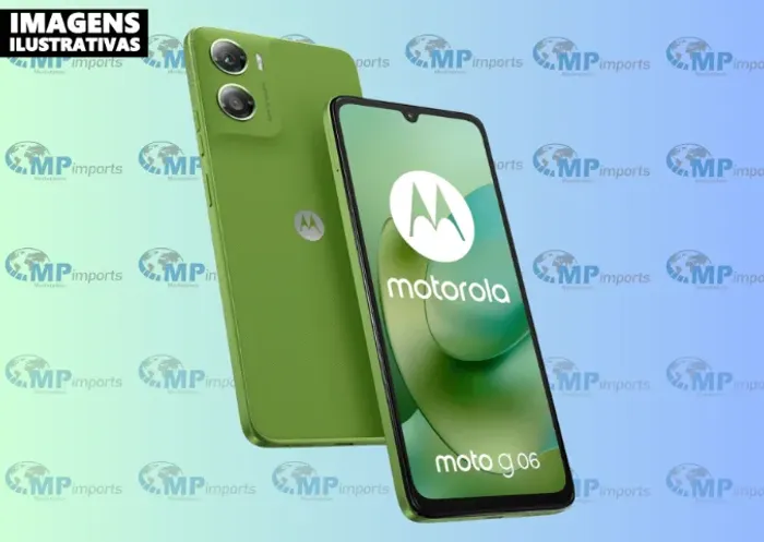 Loja MP Imports: Smartphone Motorola Moto G06 256GB  Tela 6,9? Câm. 50MP + Selfie 8MP