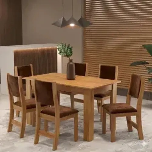 Mesa de Jantar com Cadeiras Sol Na Cor Bombom (Frete Grátis)