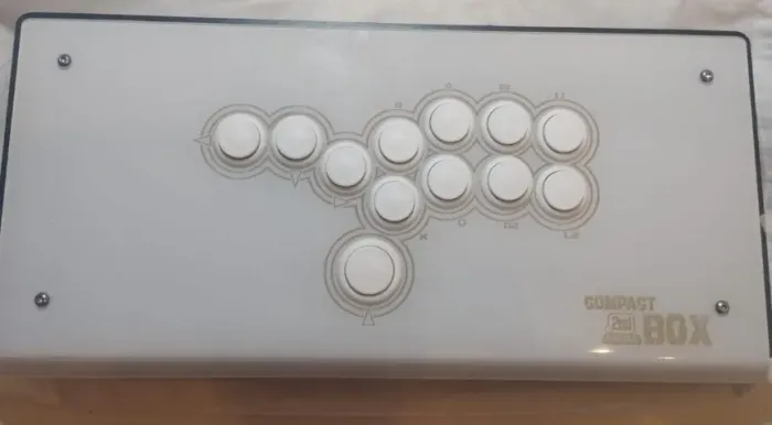 Controle Hit Box Branco 2nd impact