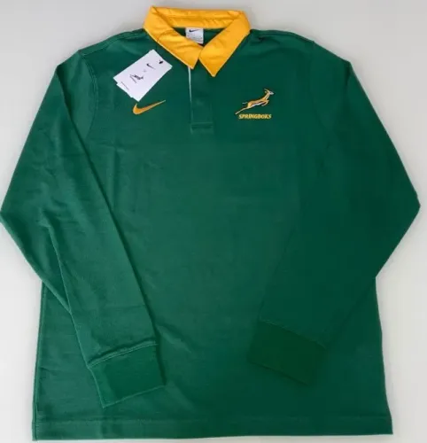 CAMISA DOS SPRINGBOKS - SELEÇÃO DE RUGBY DA ÁFRICA DO SUL