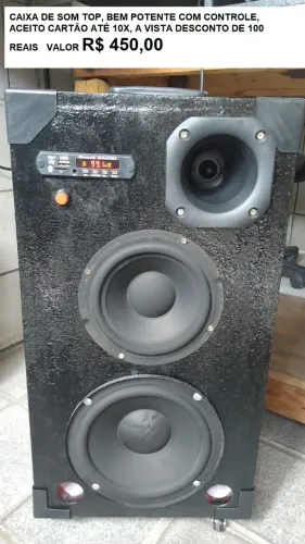 caixa de som ativa 600w