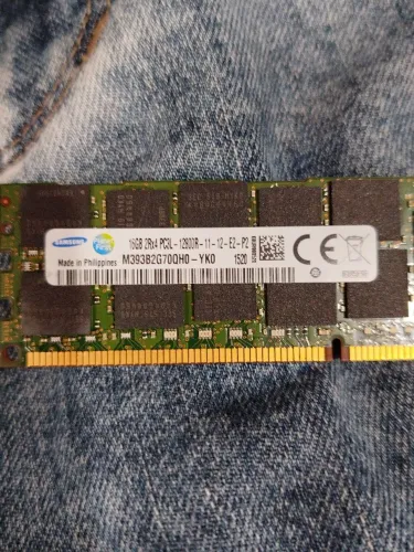 Memória ram DDR3 8GB Samsung 12800R 1600 MHz ECC