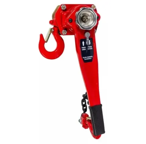 Talha Guincho Manual Alavanca Corrente 0,75 Ton 1,5m