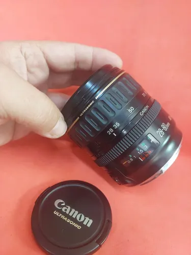 Lente Cânon 28-80mm ultrasonic funcionando perfeitamente