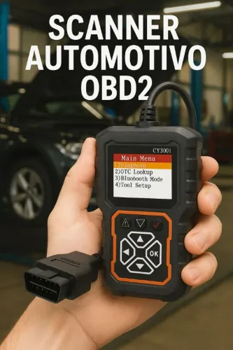 Scanner automotivo OBD2 - Corrija códigos de erros no seu veículo 