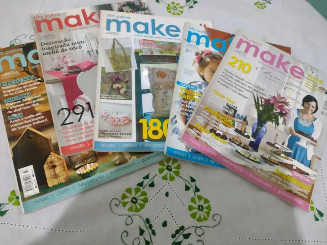 Revistas Rita Paiva Make para colecionadores