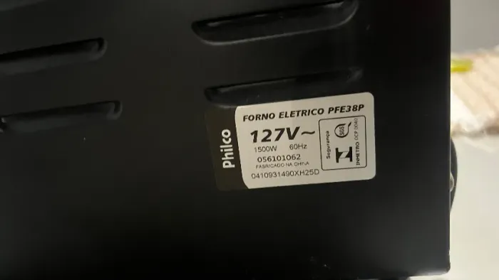 FORNO ELÉTRICO
