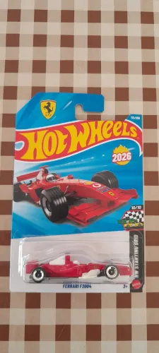 Hotwheels ferrari f2004