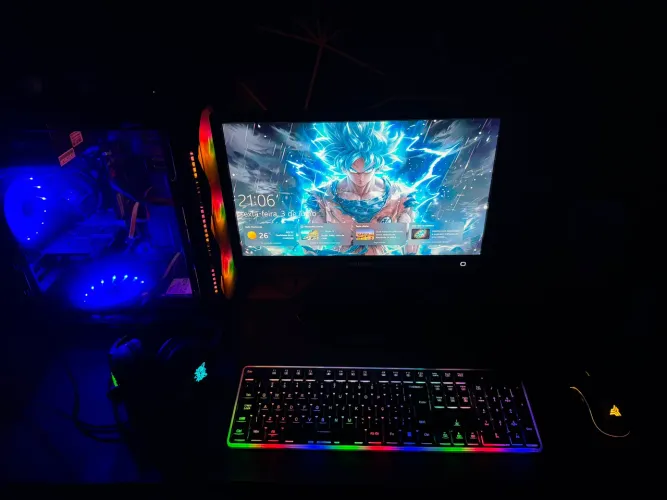 PC GAMER COMPLETO ? RX 550 + 16GB RAM 