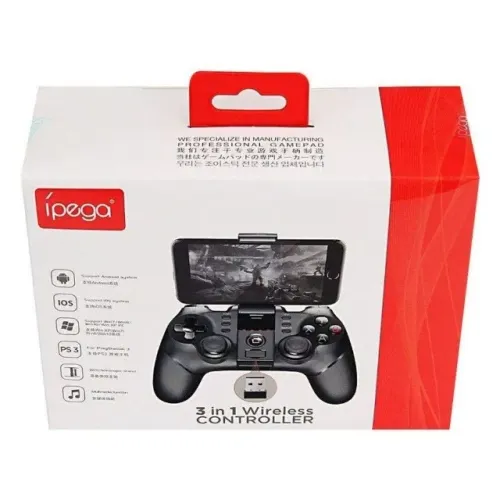 Controle Ipega Bluetooth Pg-9076 Celular Android Ios Pc Ps3