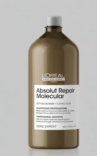Shampoo L'Oréal Absolut Repair Molecular 1,5L - Profissional (Original)