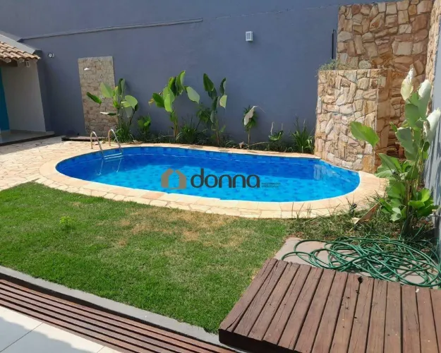 Casa Residencial 4 Suítes em Uberaba-MG (Santa Maria) com Piscina e Espaço Gourmet