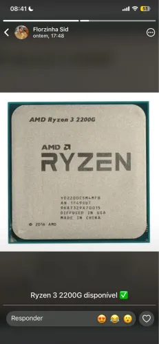 RYZEN 3 2200G