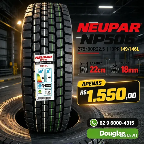 PNEUS DO ARO 275 AO 295- A PARTIR DE 1.550