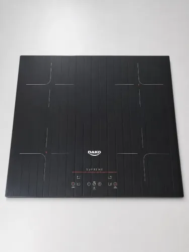Cooktop De Indução 4 Bocas Preto Com Trava De Segurança Dako Supreme 220v