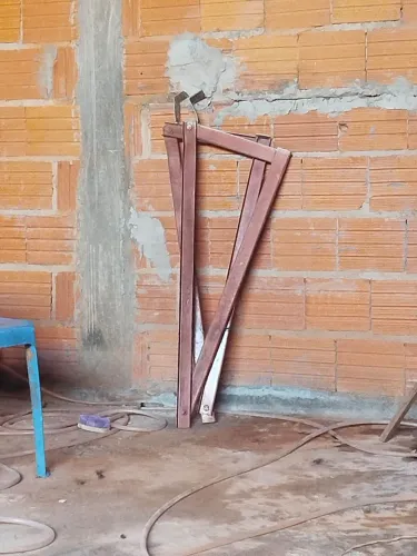 2 mão francesas resistentes de ferro