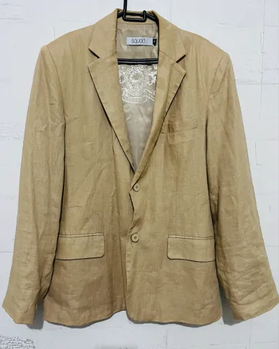 Blazer de Linho Squad. Tam G