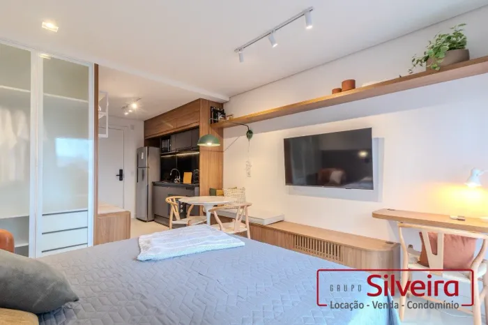 STUDIO MOBILIADO PARA LOCAÇÃO NA CIDADE BAIXA - 28 M² PRIVATIVOS