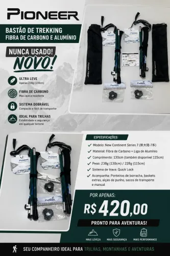 Bastão de Trekking Pioneer 