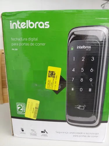 Oportunidade! Fechadura digital para porta de correr. Na caixa