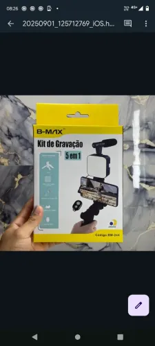 Kit de Gravação - 5 em 1