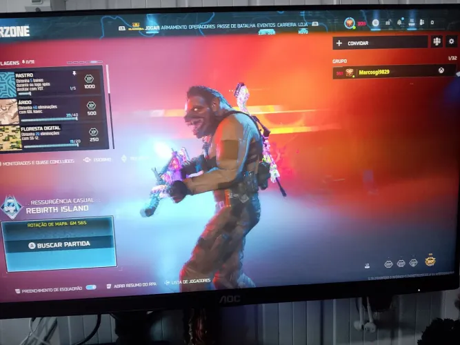 Te aoc 24 polegada ips exelente