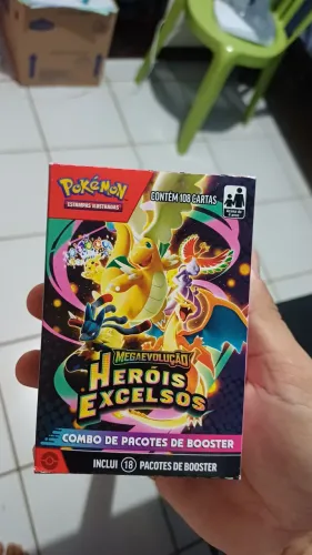 Combo de booster heróis excelsos