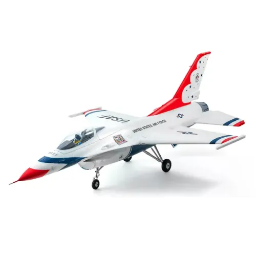 AEROMODELO   FMS F-16 BLUE THUNDER EDF 64MM PNP FMS146PBT