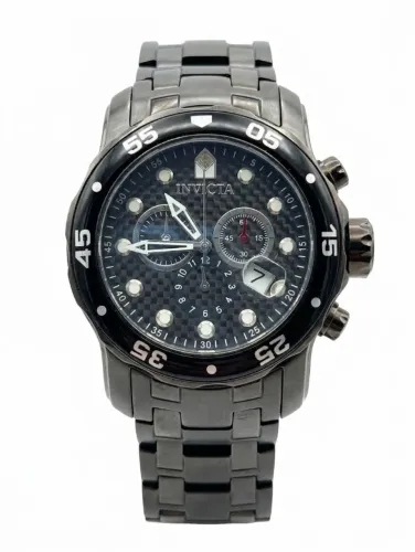 Relógio Invicta Pro Diver 0693 Cronógrafo Masculino Preto Original