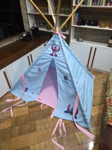 Tenda Infantil lili e stich.  Novíssima. 