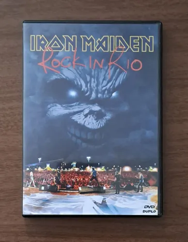 DVD Iron Maiden - Rock In Rio (Duplo)