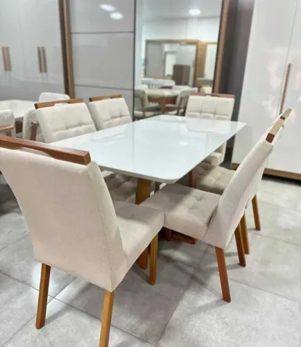 Mesa Jasmim c/6 cadeiras Emilly