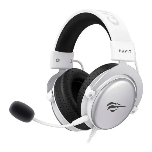 Headset Gamer Havit H2015d, Drivers 50mm, Multiplataforma, Branco, 12x 14,17