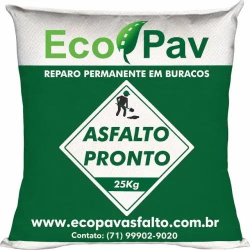 ASFALTO FRIO ENSACADO 25 KG