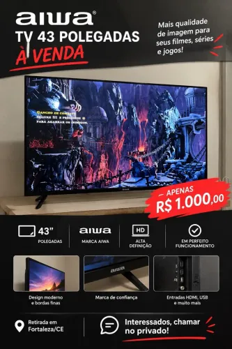 TV Aiwa 43 polegadas