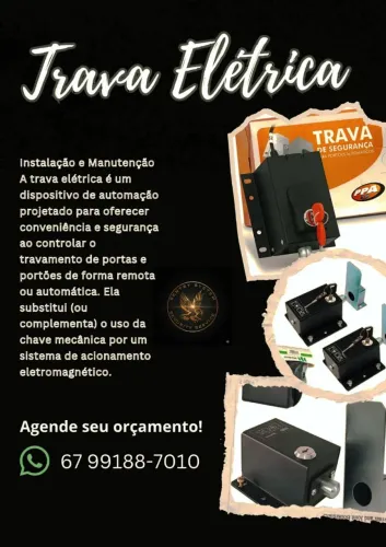 Trava Elétrica para Portão: Travamento Automático